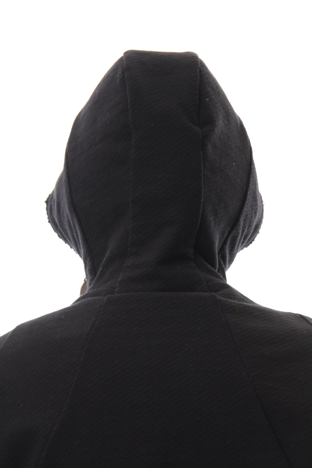 Heavy cotton jersey Hooded Jacket