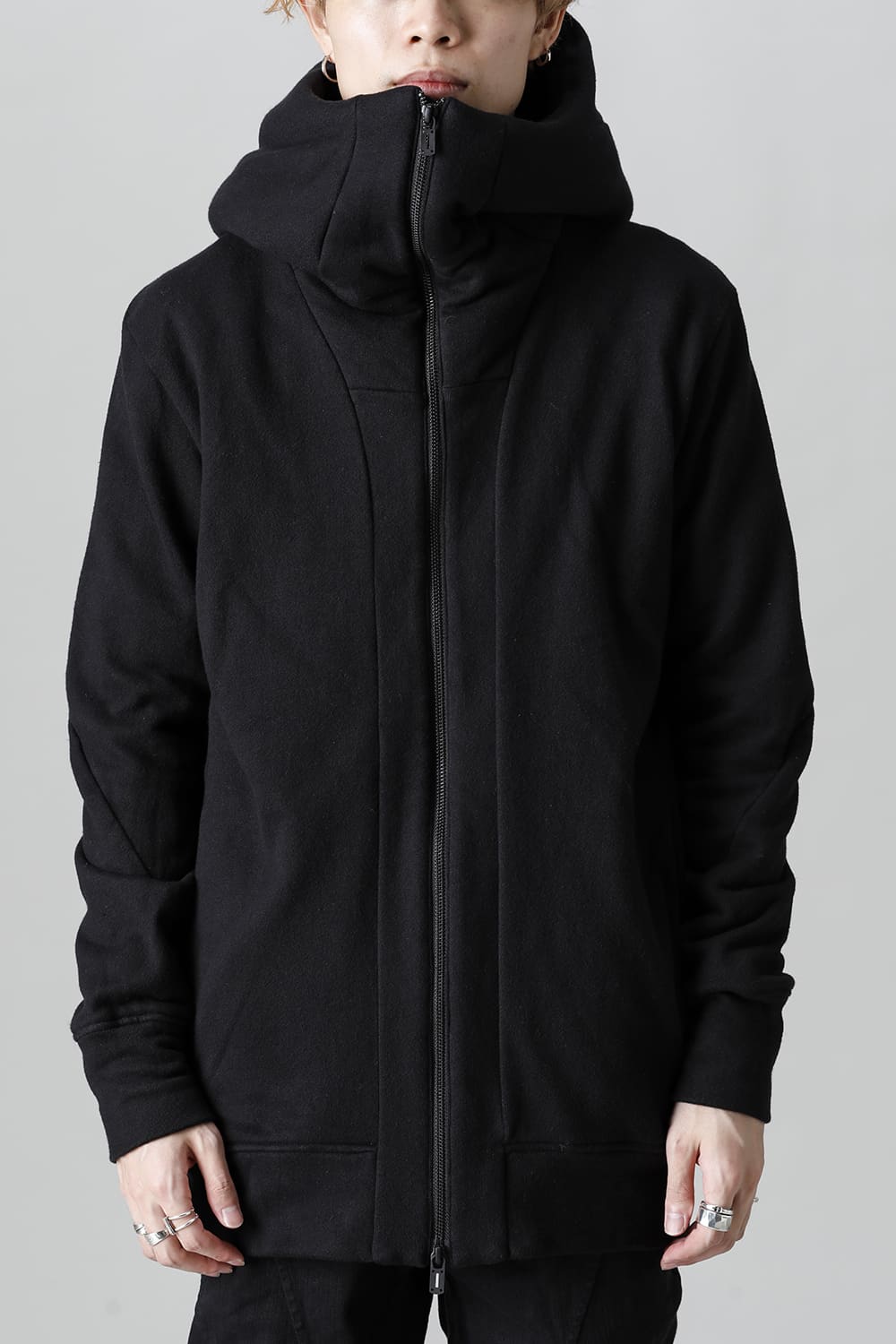 Untwisted Fleece Lining Long Hood JKT