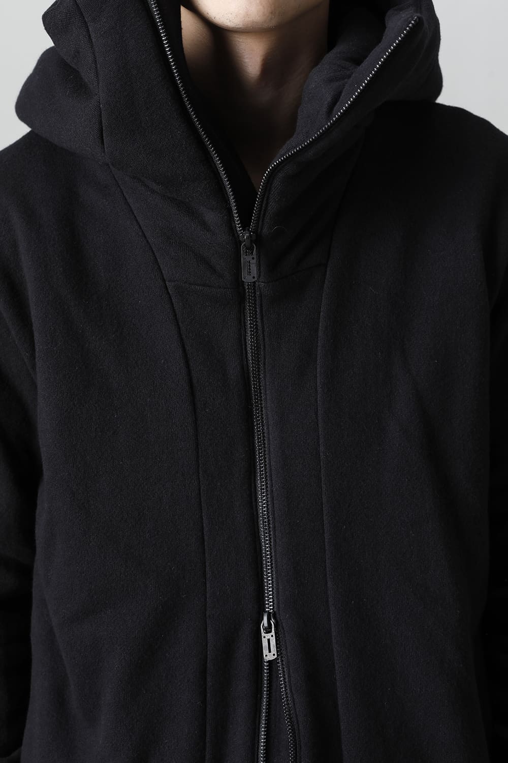 Untwisted Fleece Lining Long Hood JKT