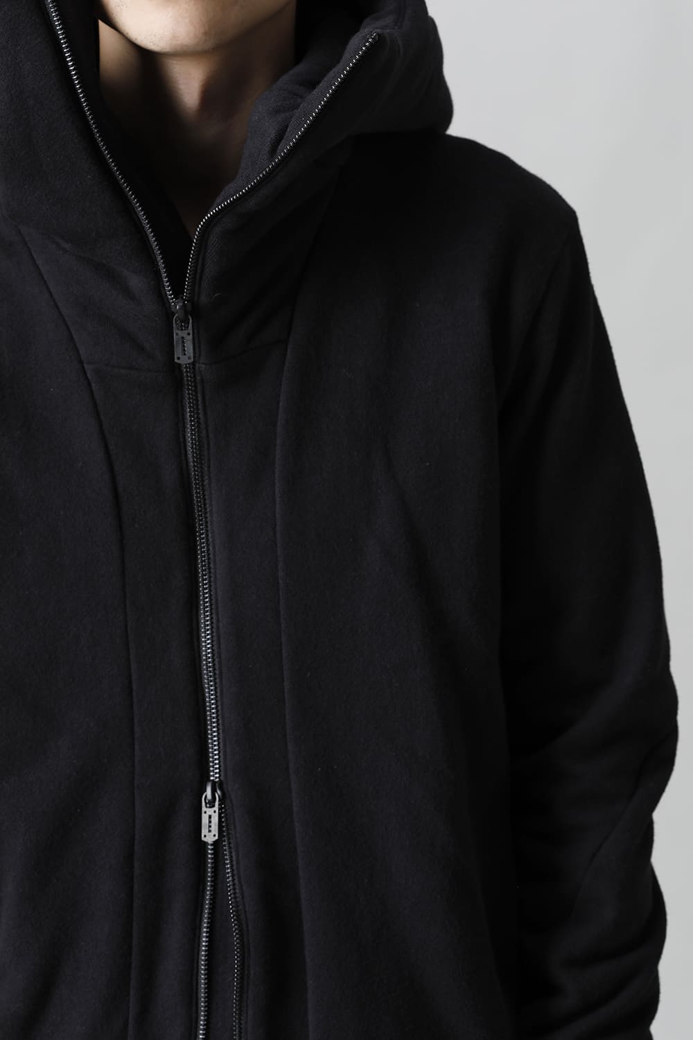 Untwisted Fleece Lining Long Hood JKT