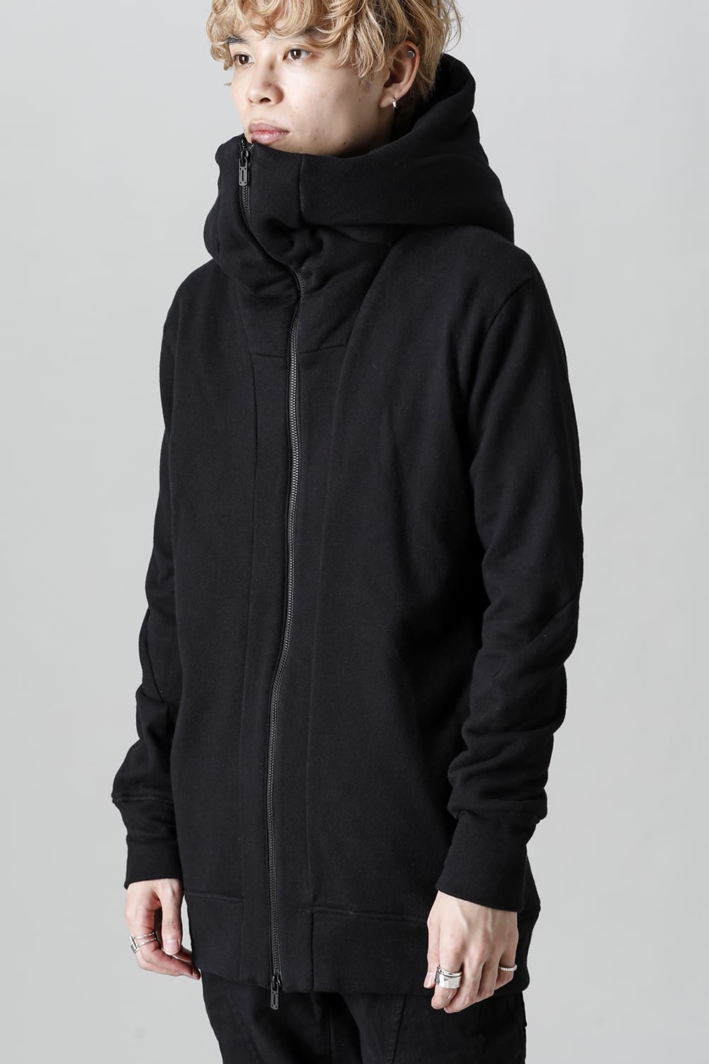 Untwisted Fleece Lining Long Hood JKT