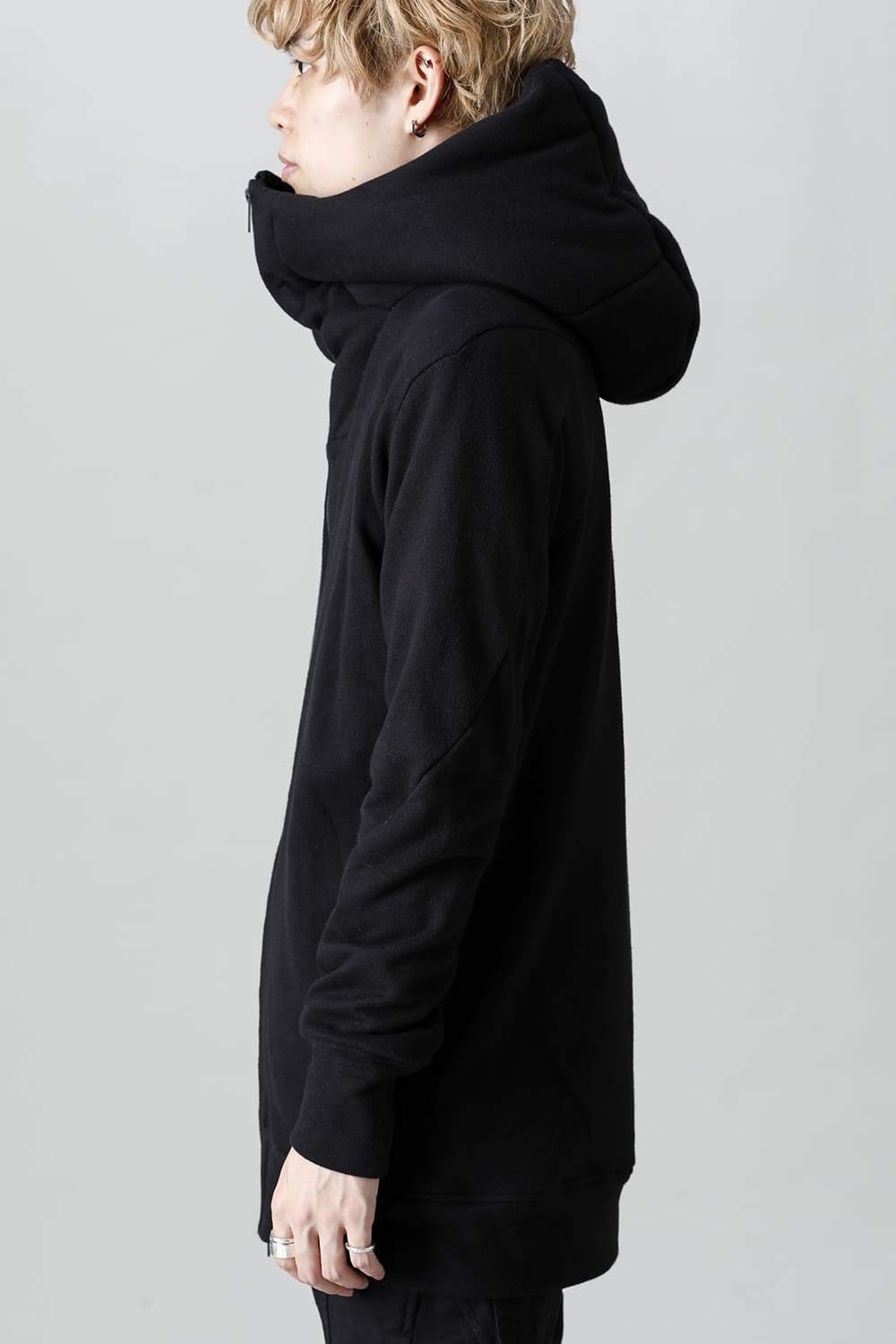 Untwisted Fleece Lining Long Hood JKT