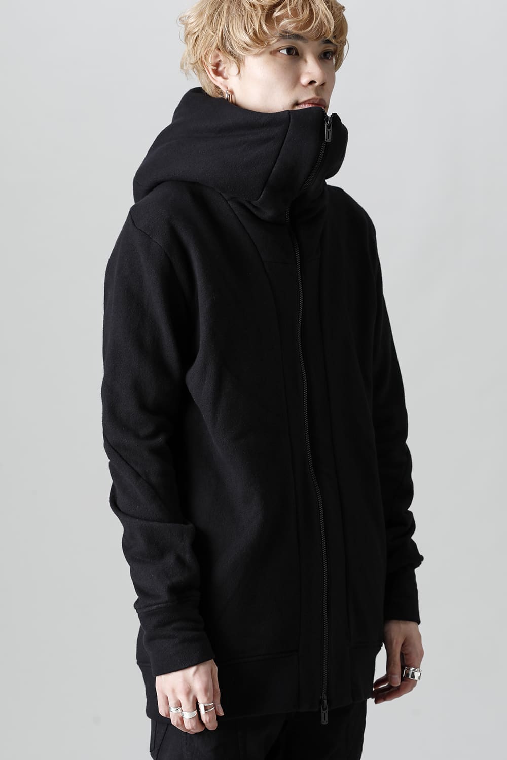 Untwisted Fleece Lining Long Hood JKT