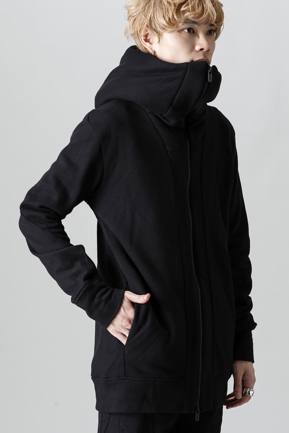 Untwisted Fleece Lining Long Hood JKT