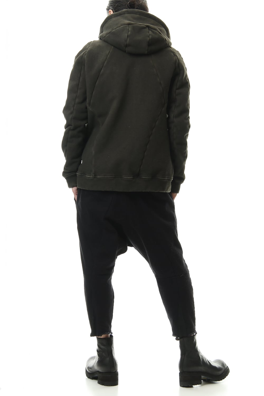 ハイパーストレッチ コットンジャージー フーデットジャケット	カーキ