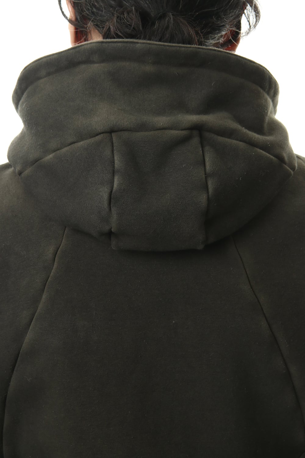 ハイパーストレッチ コットンジャージー フーデットジャケット	カーキ