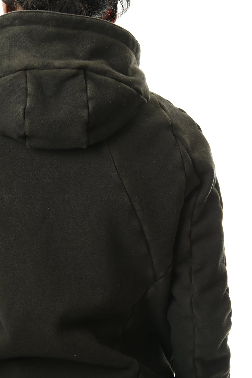 ハイパーストレッチ コットンジャージー フーデットジャケット	カーキ