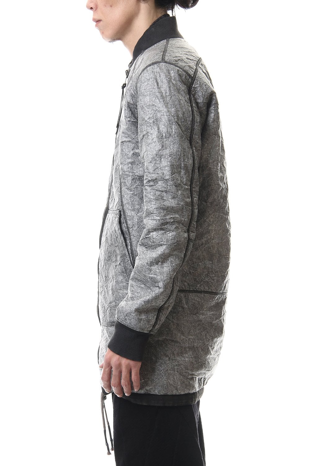 Tyvek Cotton jersey Reversible bomber blouson