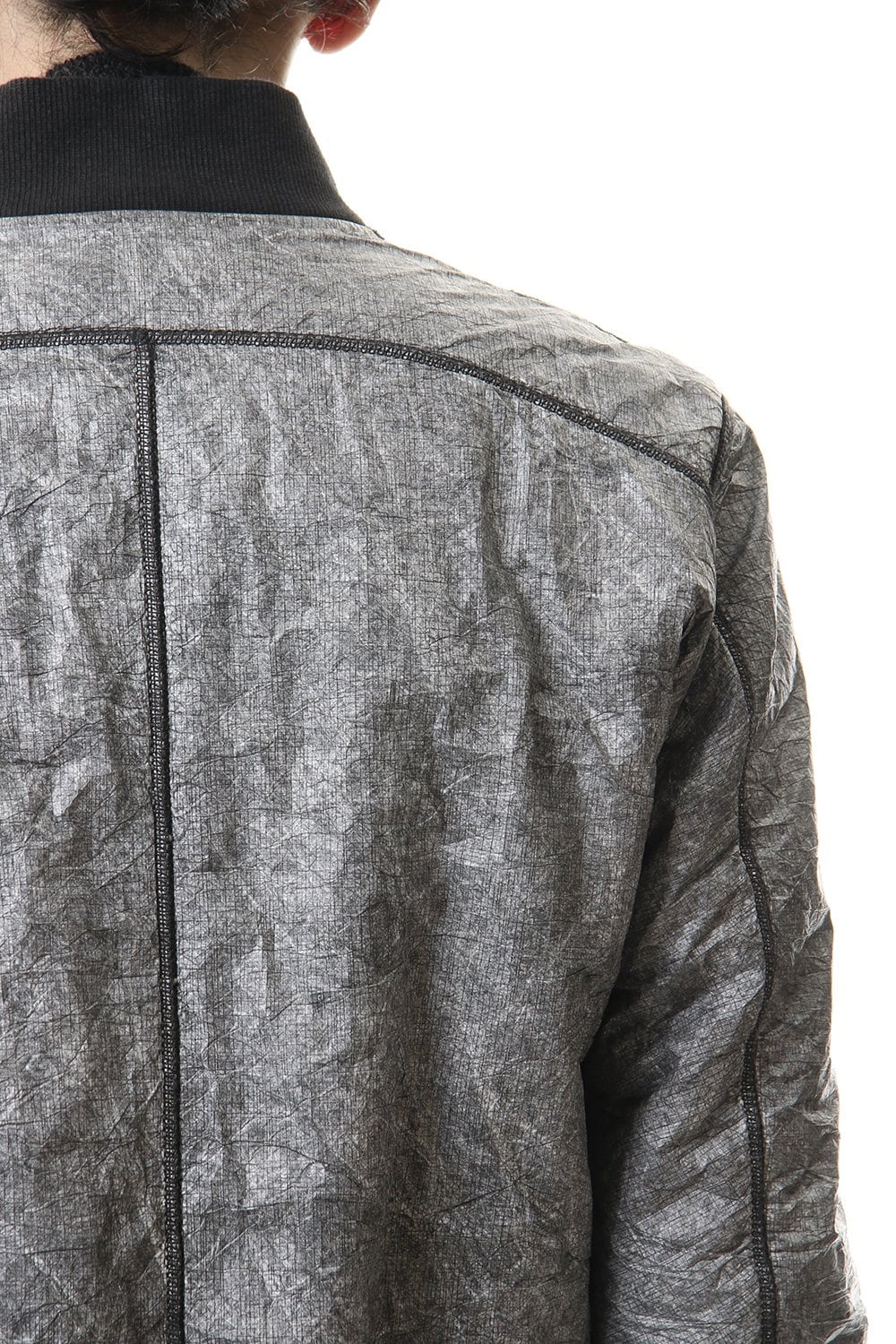 Tyvek Cotton jersey Reversible bomber blouson