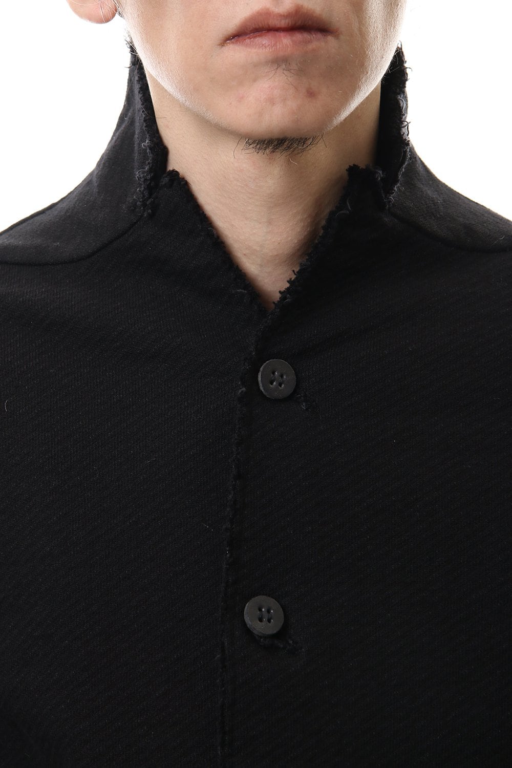 Heavy cotton jersey Long Jacket