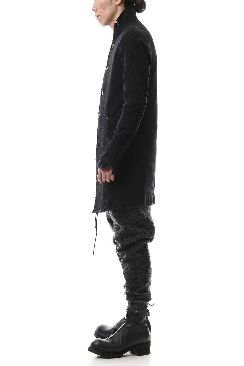 Heavy cotton jersey Long Jacket