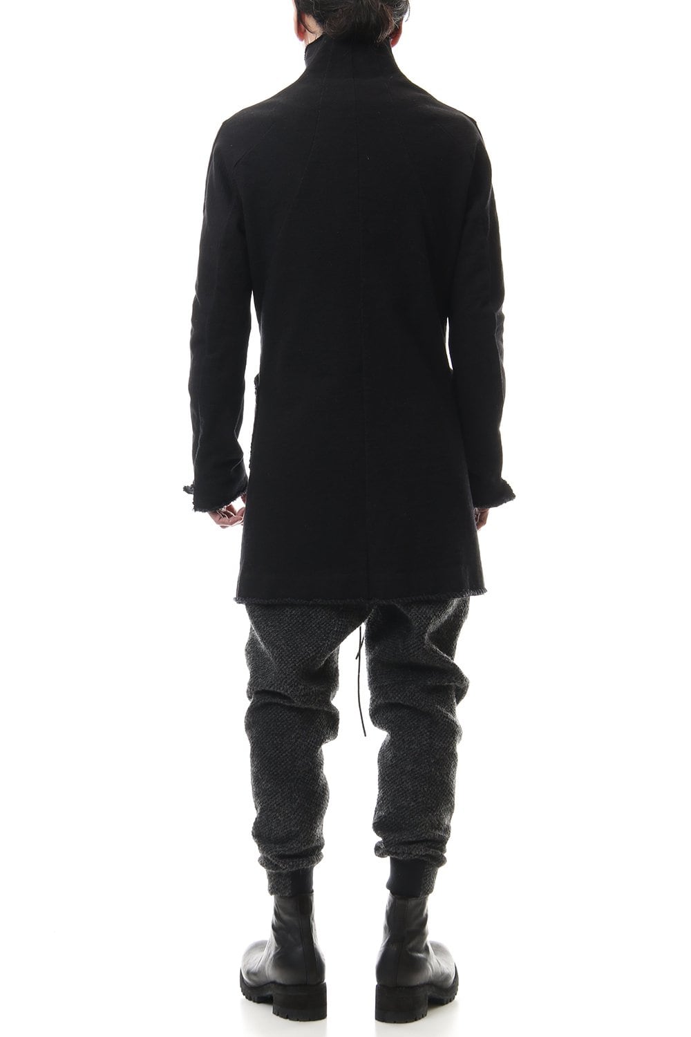 Heavy cotton jersey Long Jacket