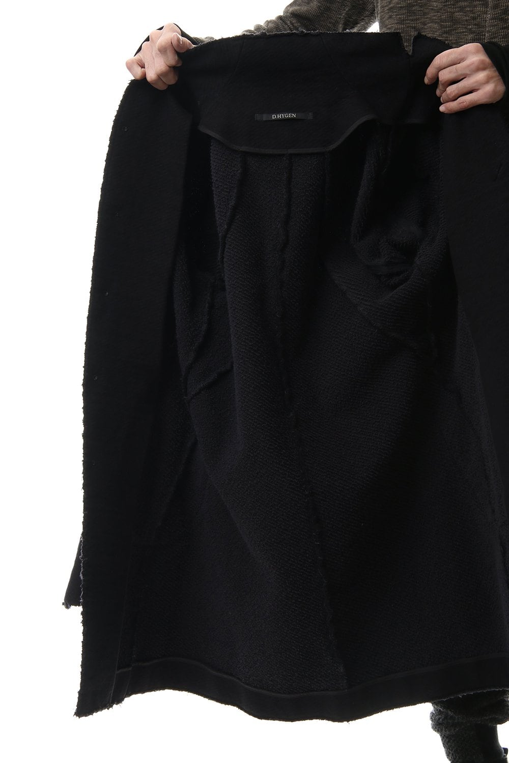Heavy cotton jersey Long Jacket