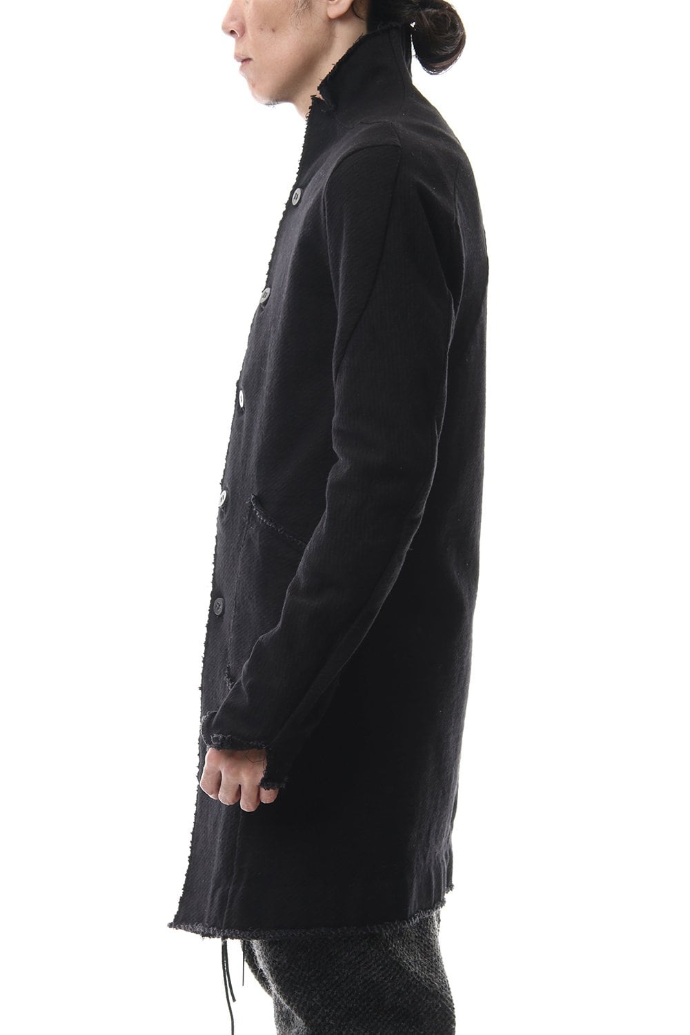 Heavy cotton jersey Long Jacket