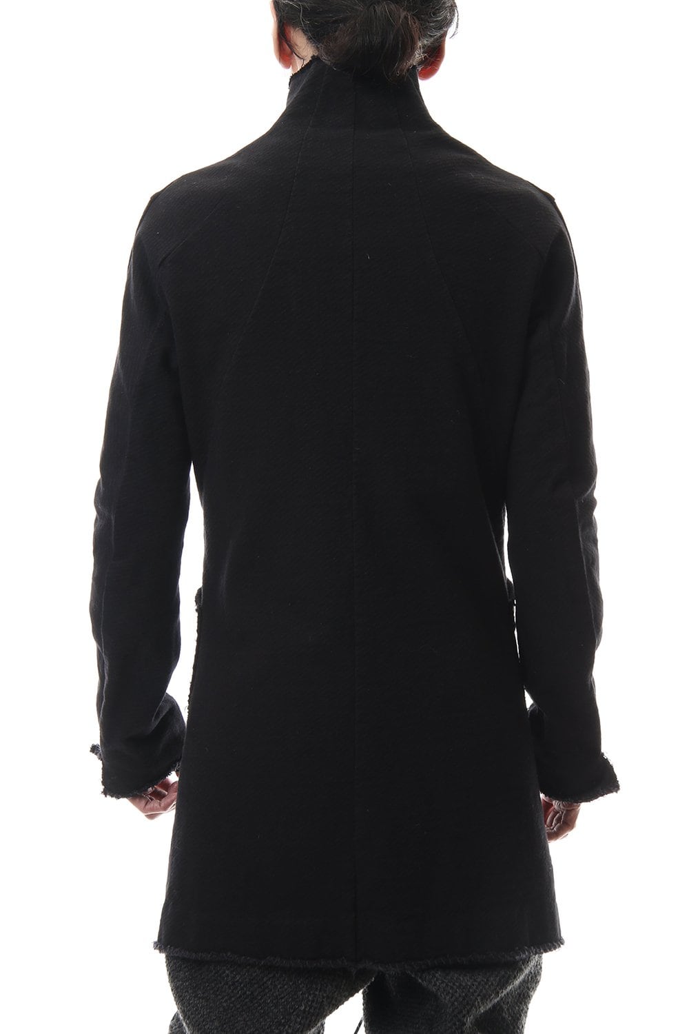 Heavy cotton jersey Long Jacket