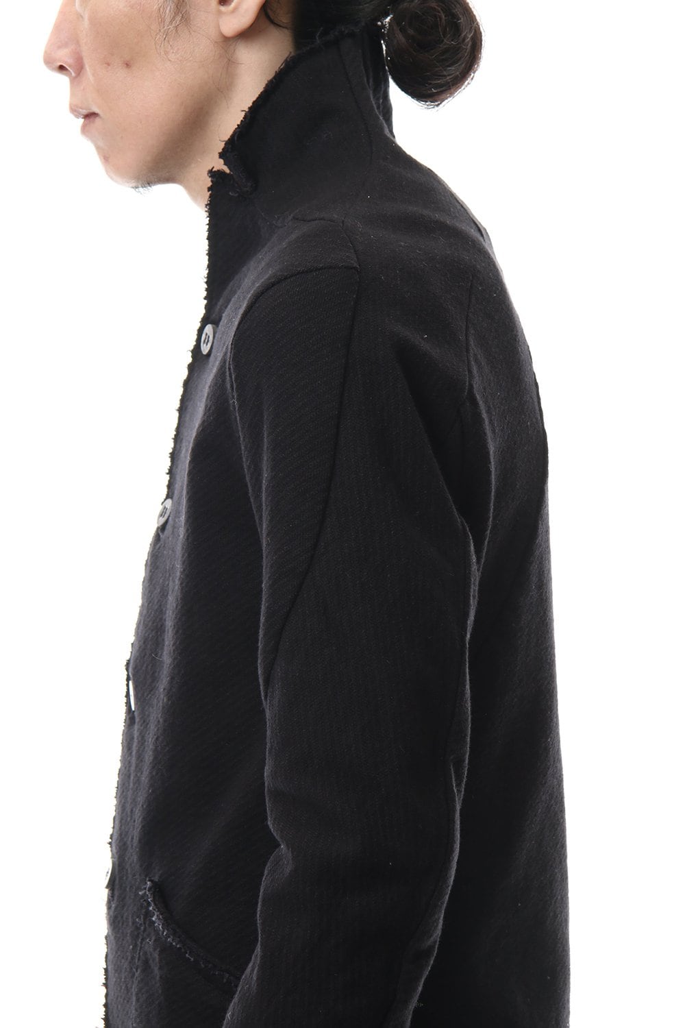 Heavy cotton jersey Long Jacket