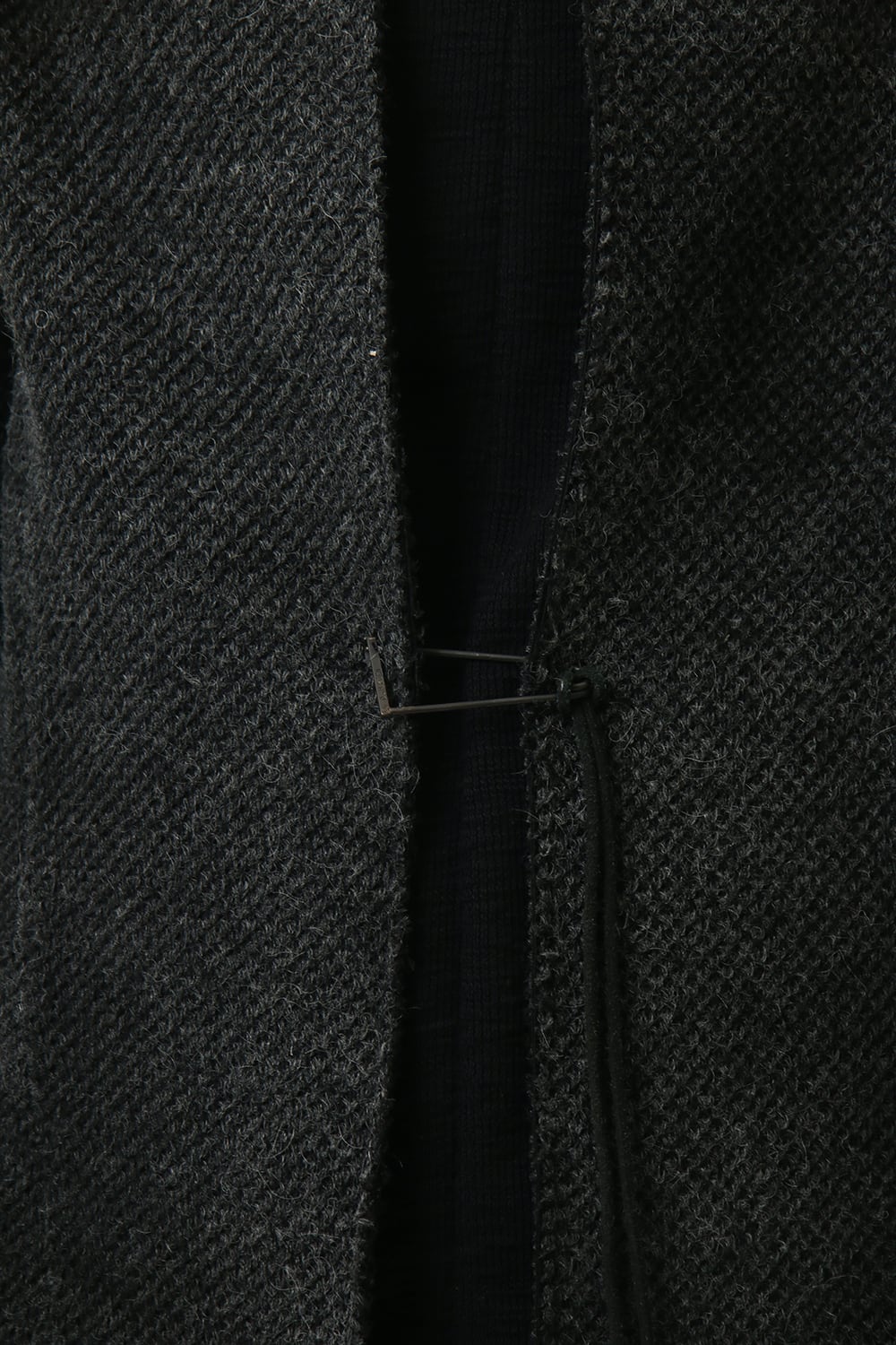 アイスランドウール 鹿の子カーディガン