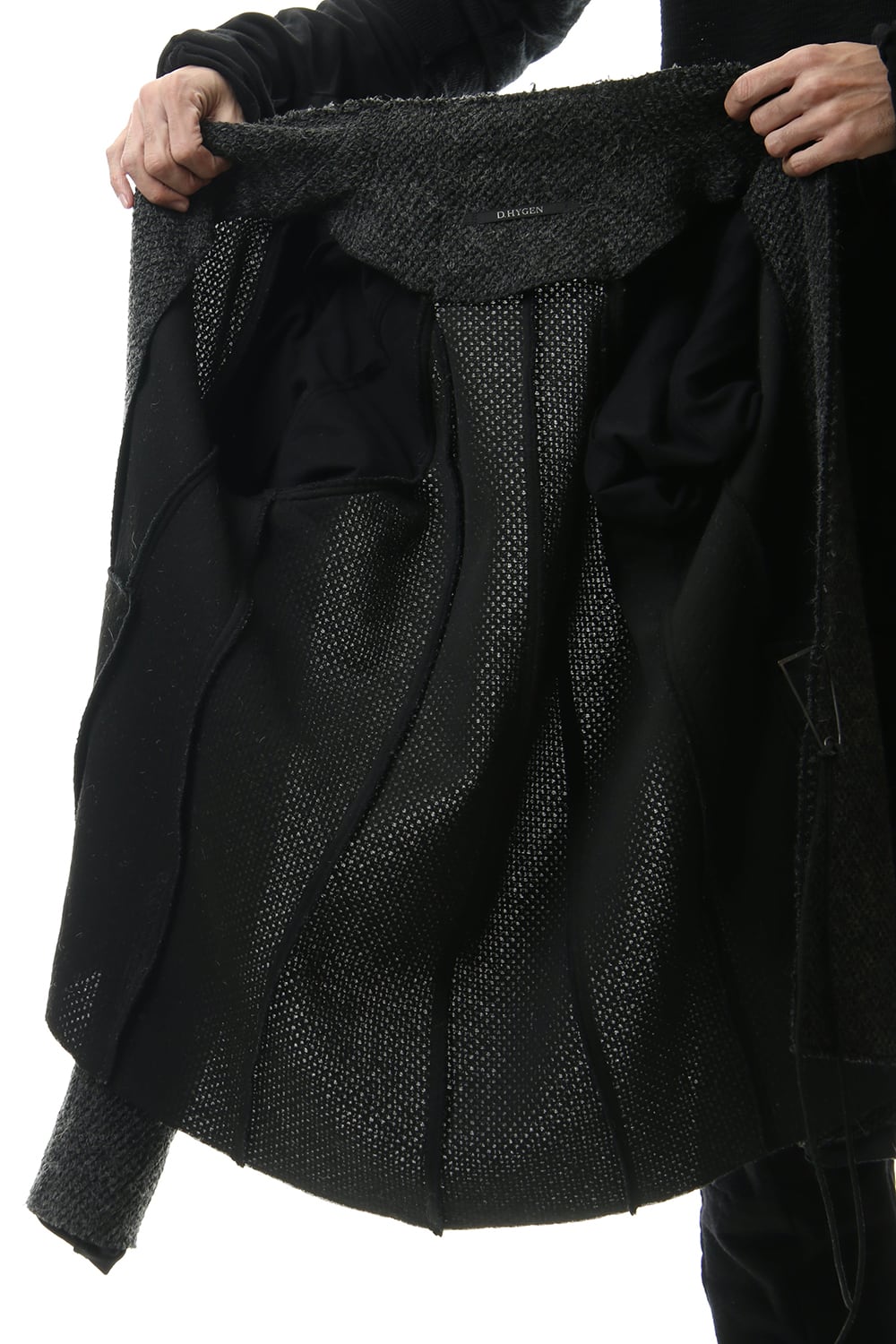 アイスランドウール 鹿の子カーディガン