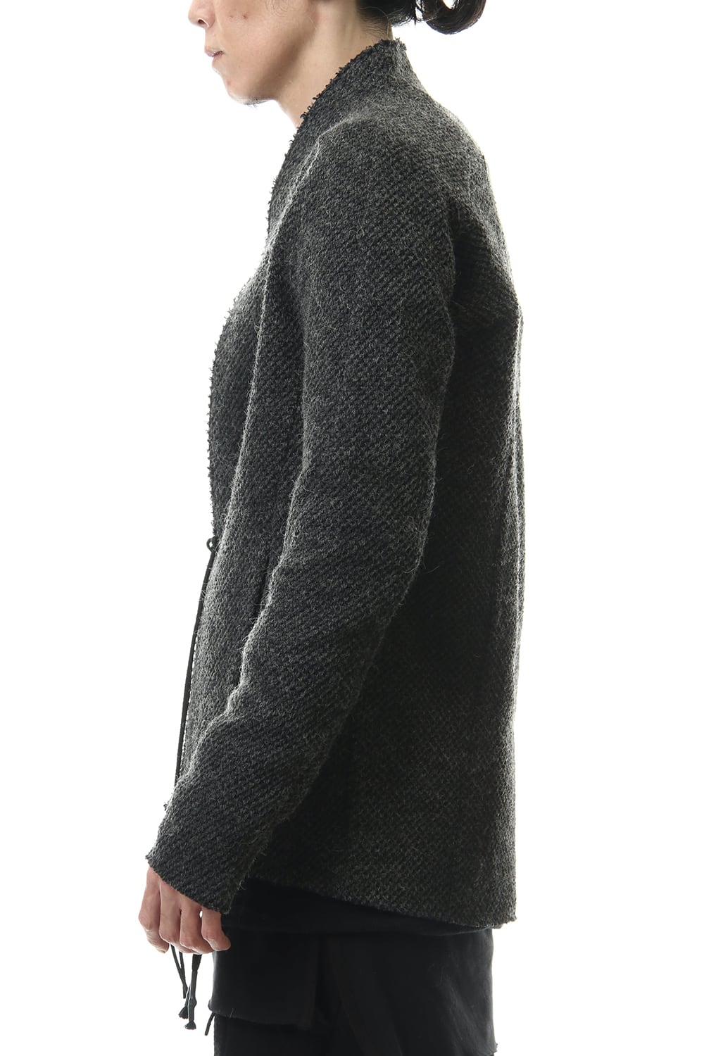 アイスランドウール 鹿の子カーディガン