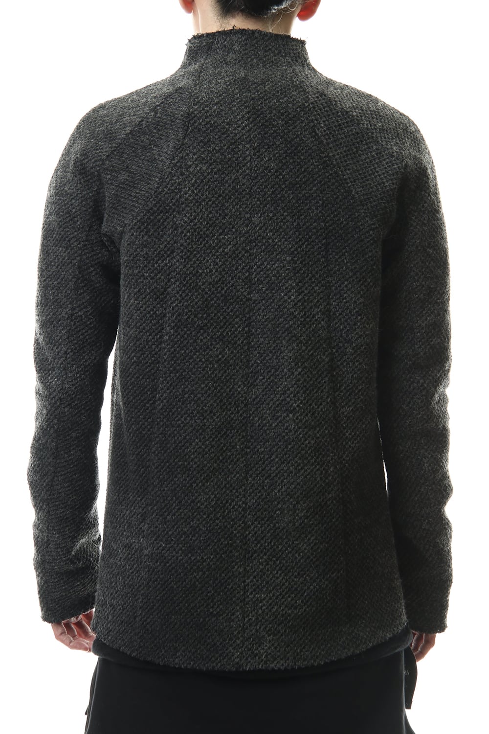 アイスランドウール 鹿の子カーディガン