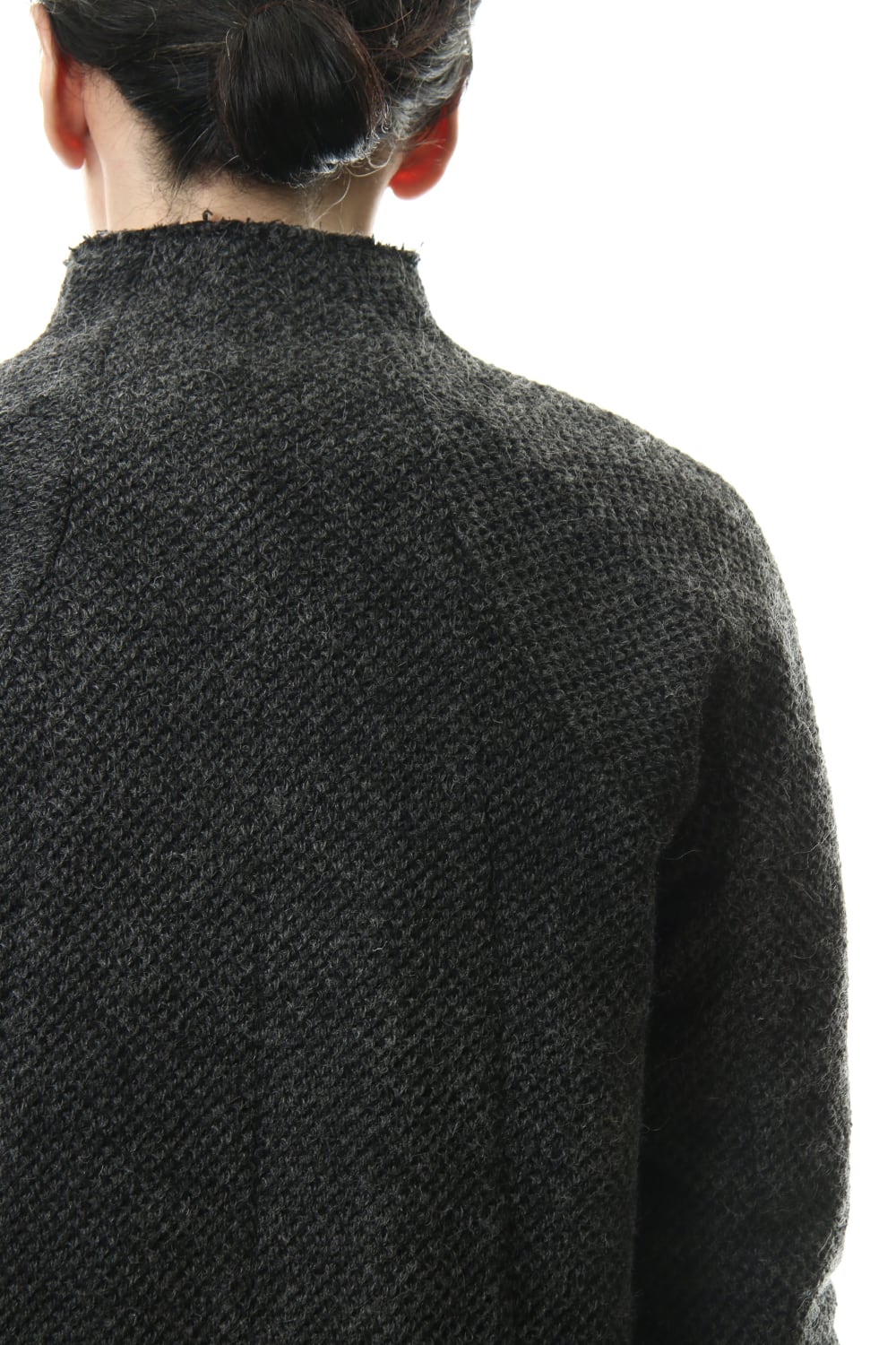 アイスランドウール 鹿の子カーディガン