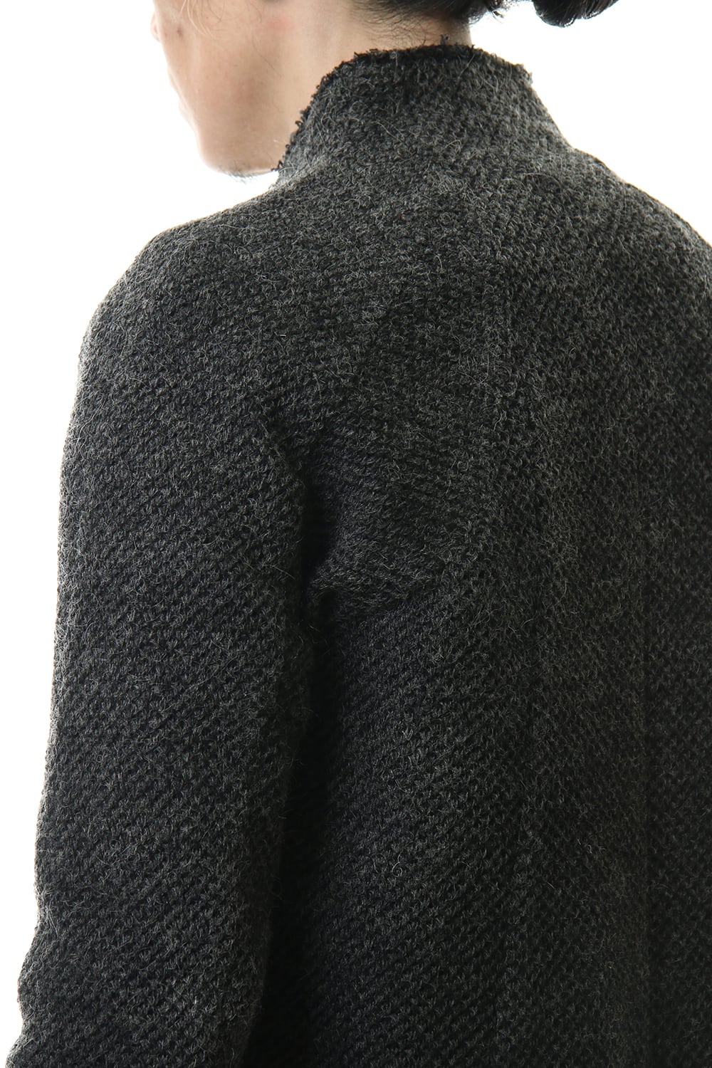 アイスランドウール 鹿の子カーディガン