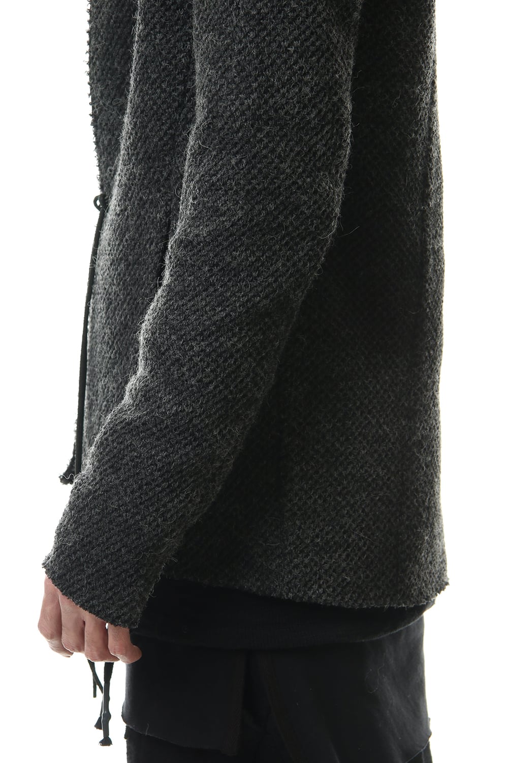 アイスランドウール 鹿の子カーディガン