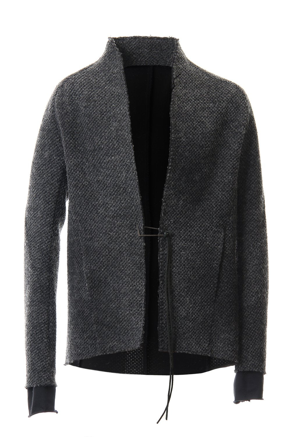 アイスランドウール 鹿の子カーディガン