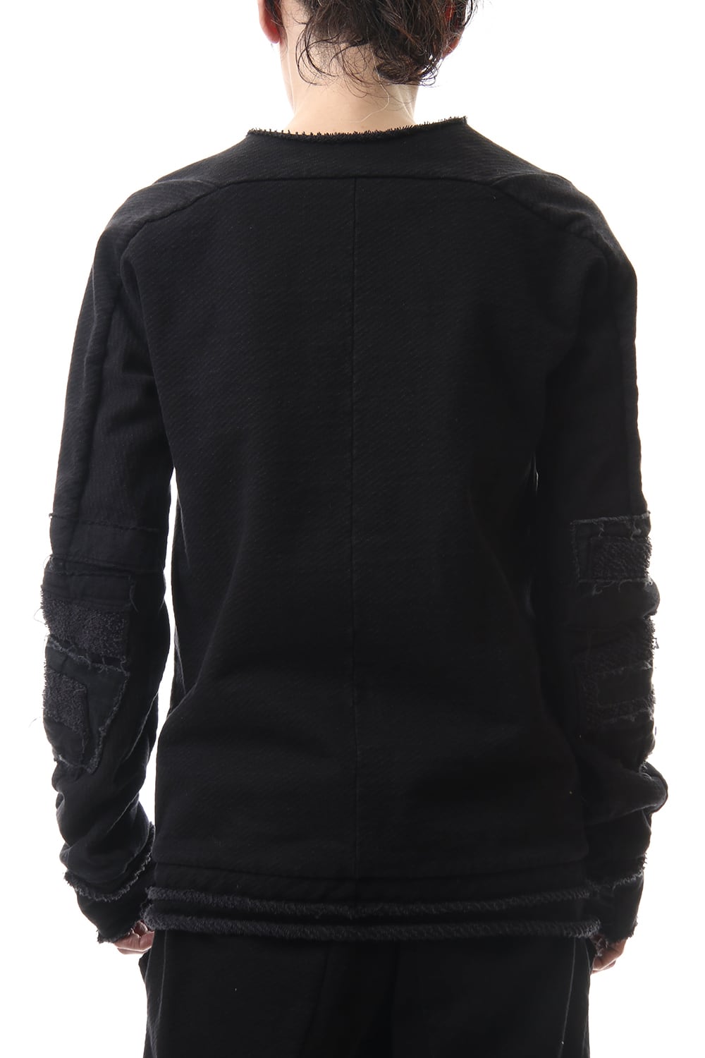 Heavy cotton jersey Crust pullover