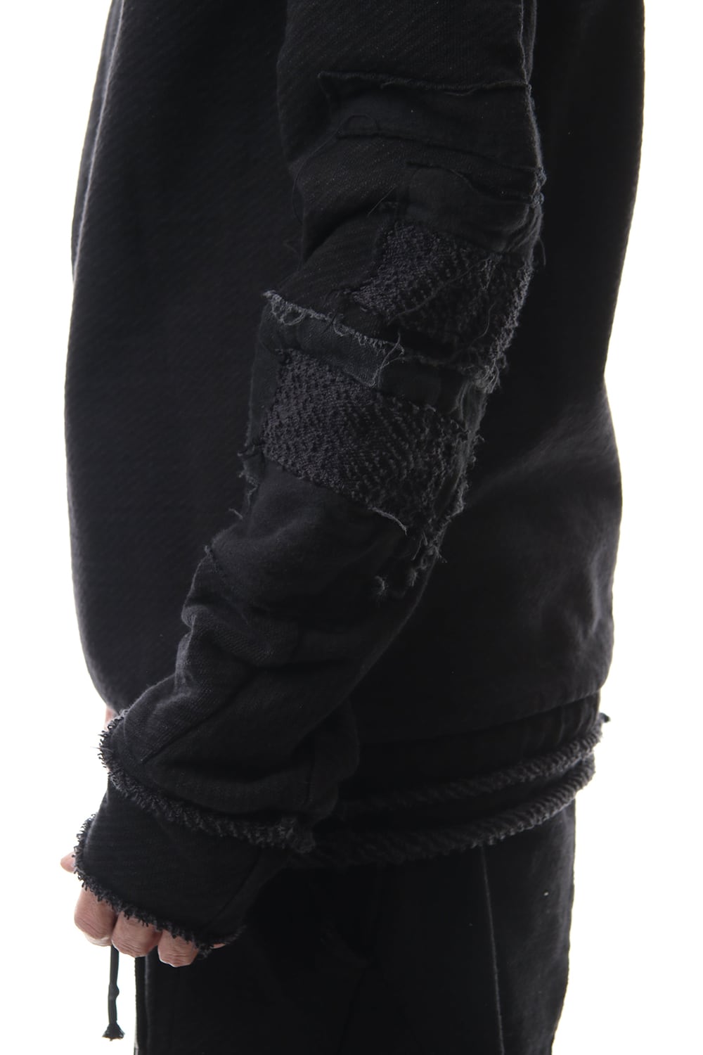 Heavy cotton jersey Crust pullover