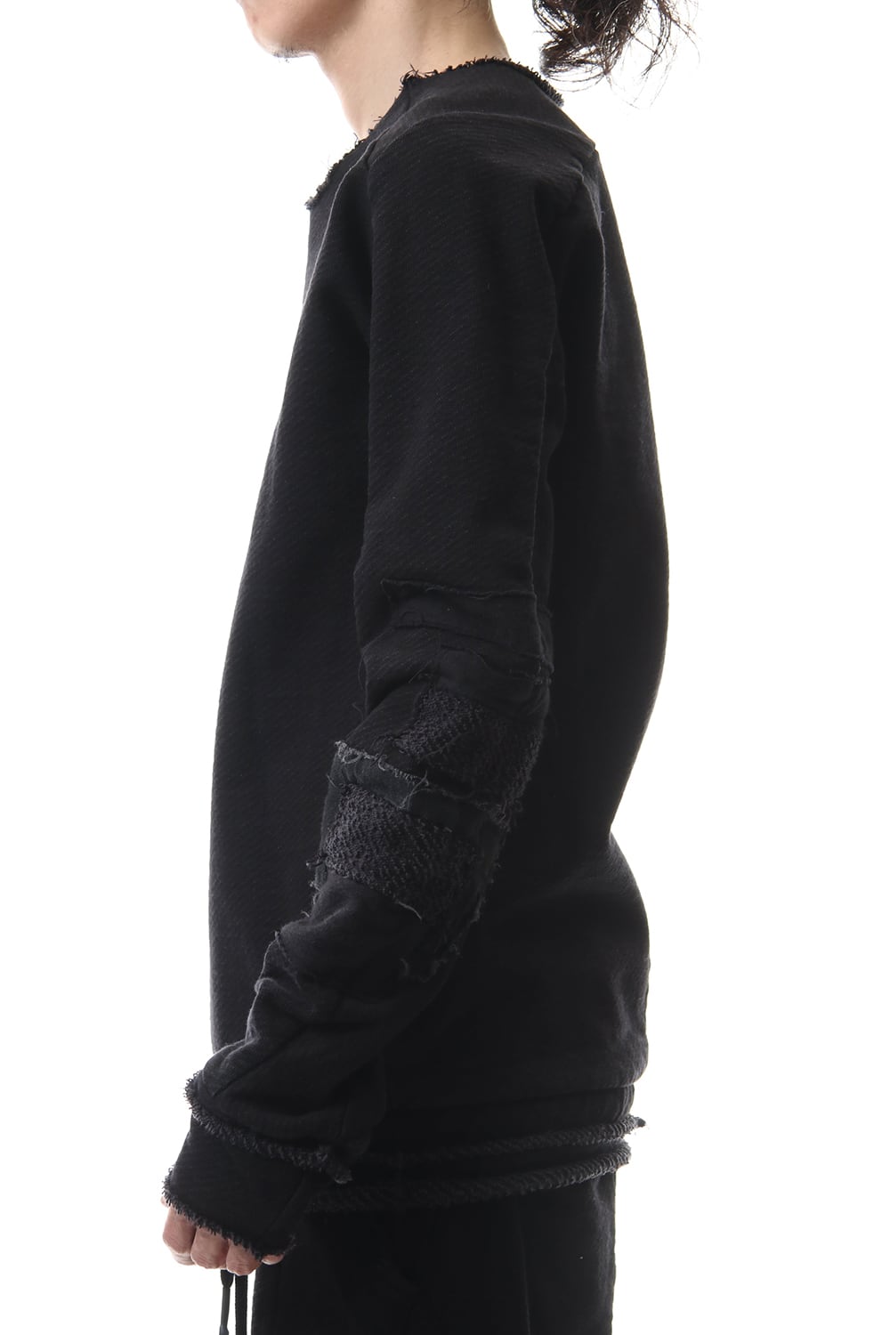 Heavy cotton jersey Crust pullover