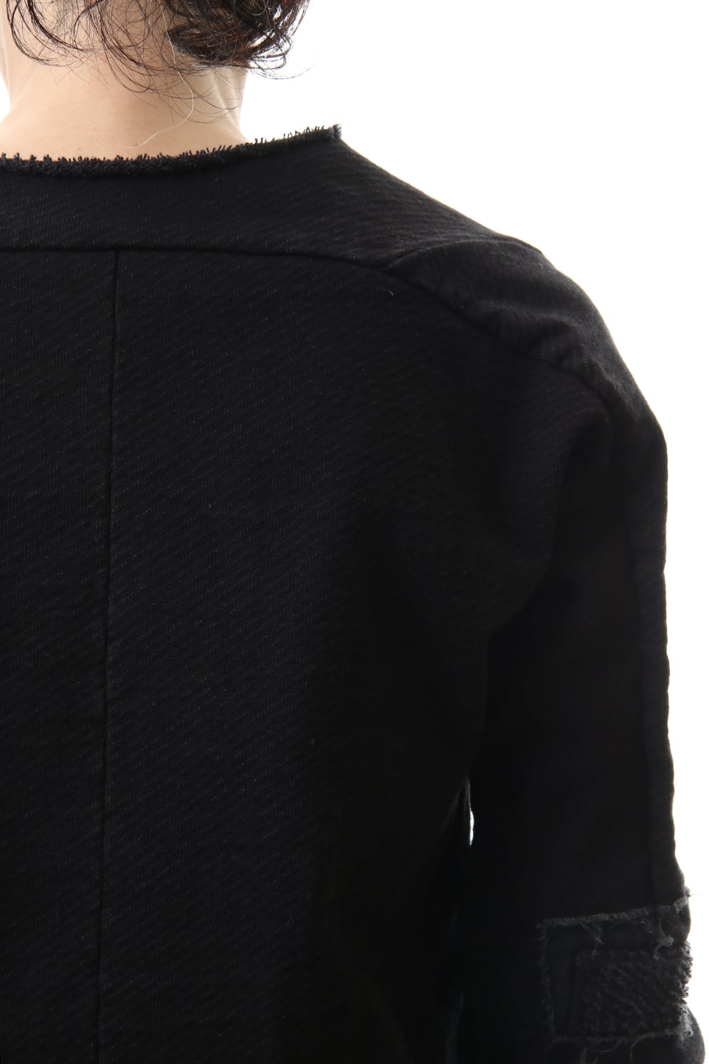 Heavy cotton jersey Crust pullover