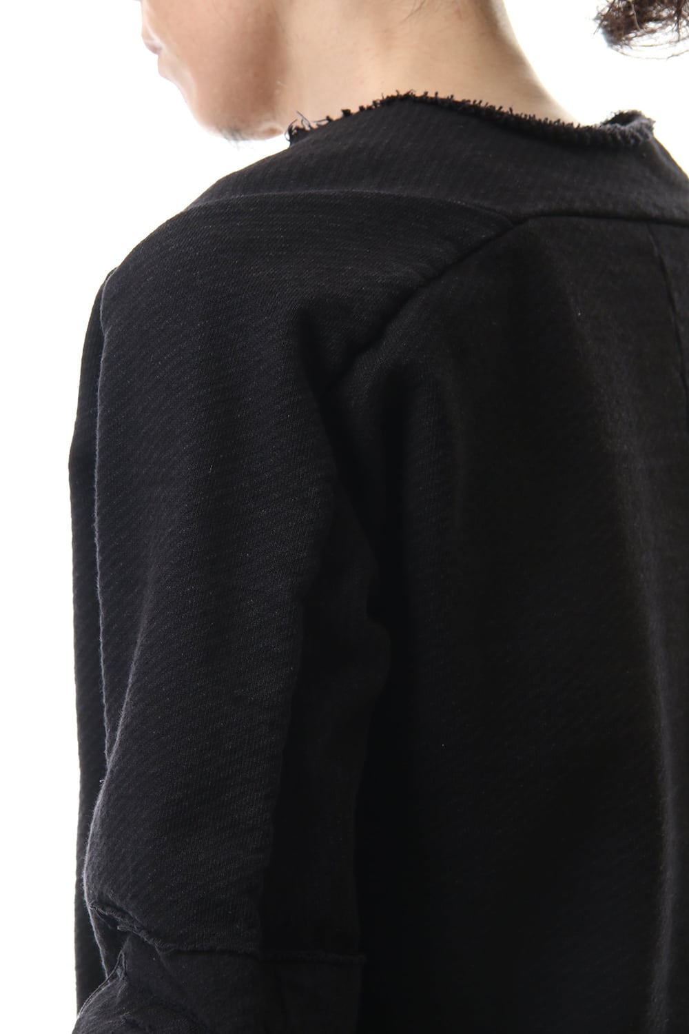 Heavy cotton jersey Crust pullover