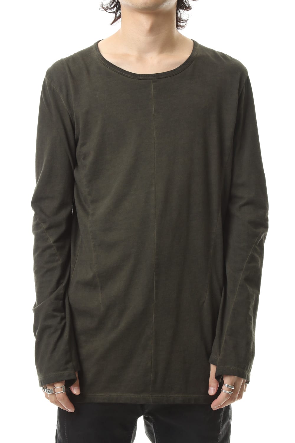 Over Cold Dye Long Sleeve T-Shirt