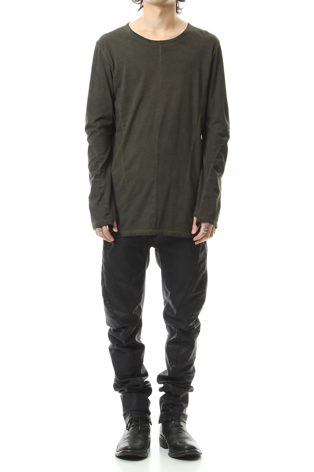 Over Cold Dye Long Sleeve T-Shirt