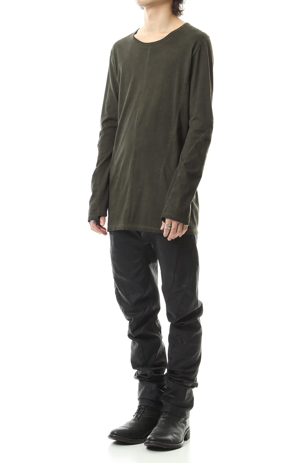 Over Cold Dye Long Sleeve T-Shirt