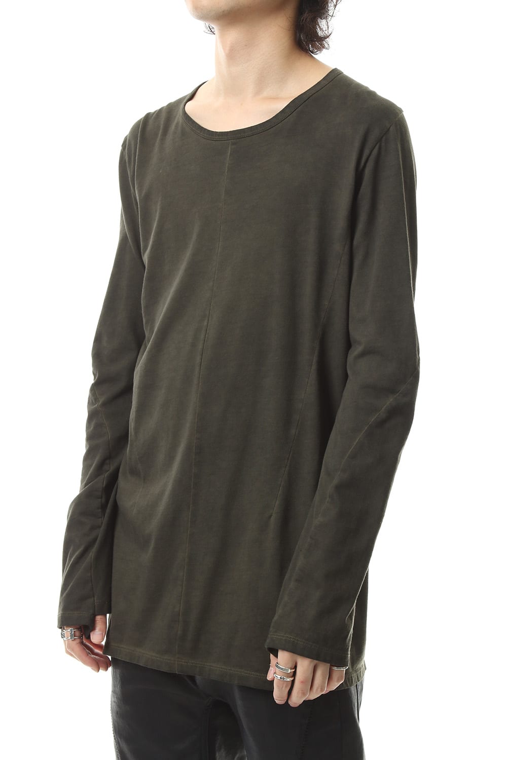 Over Cold Dye Long Sleeve T-Shirt