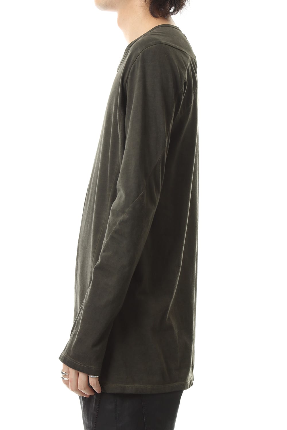 Over Cold Dye Long Sleeve T-Shirt