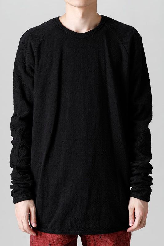 Wired Cotton x Wool Jersey Long Sleeve T-Shirt