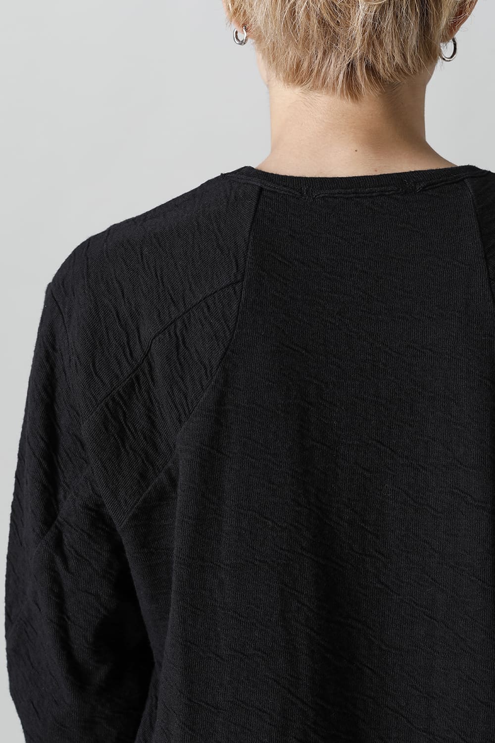 Wired Cotton x Wool Jersey Long Sleeve T-Shirt