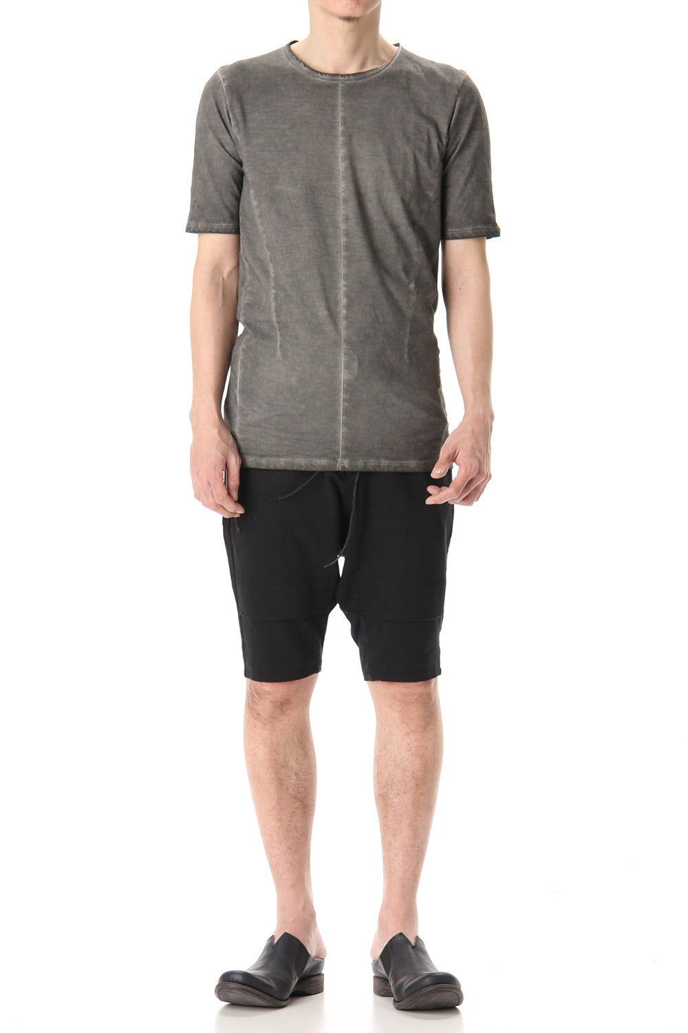 Over Cold Dye Half Sleeve T-Shirt