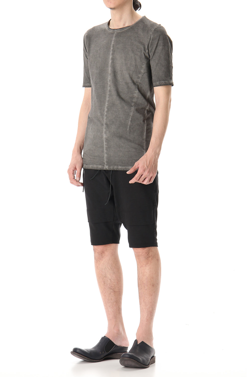 Over Cold Dye Half Sleeve T-Shirt