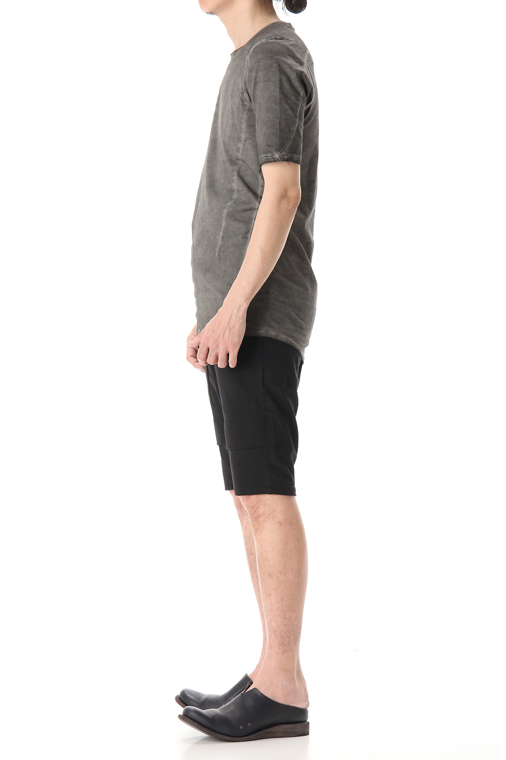 Over Cold Dye Half Sleeve T-Shirt