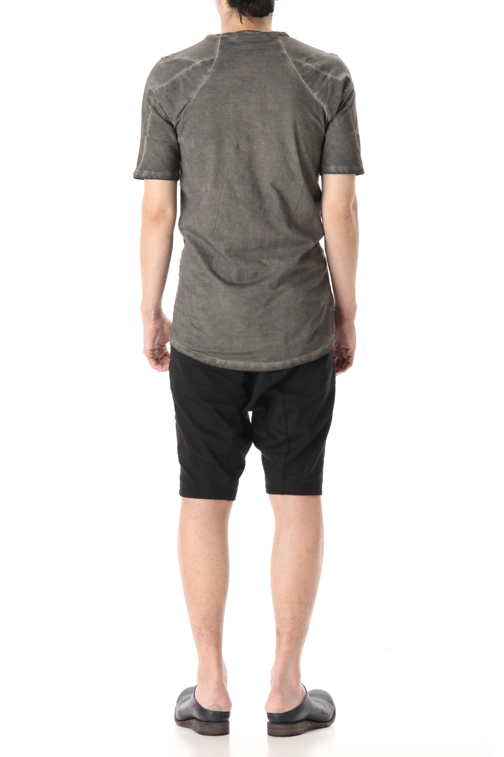 Over Cold Dye Half Sleeve T-Shirt