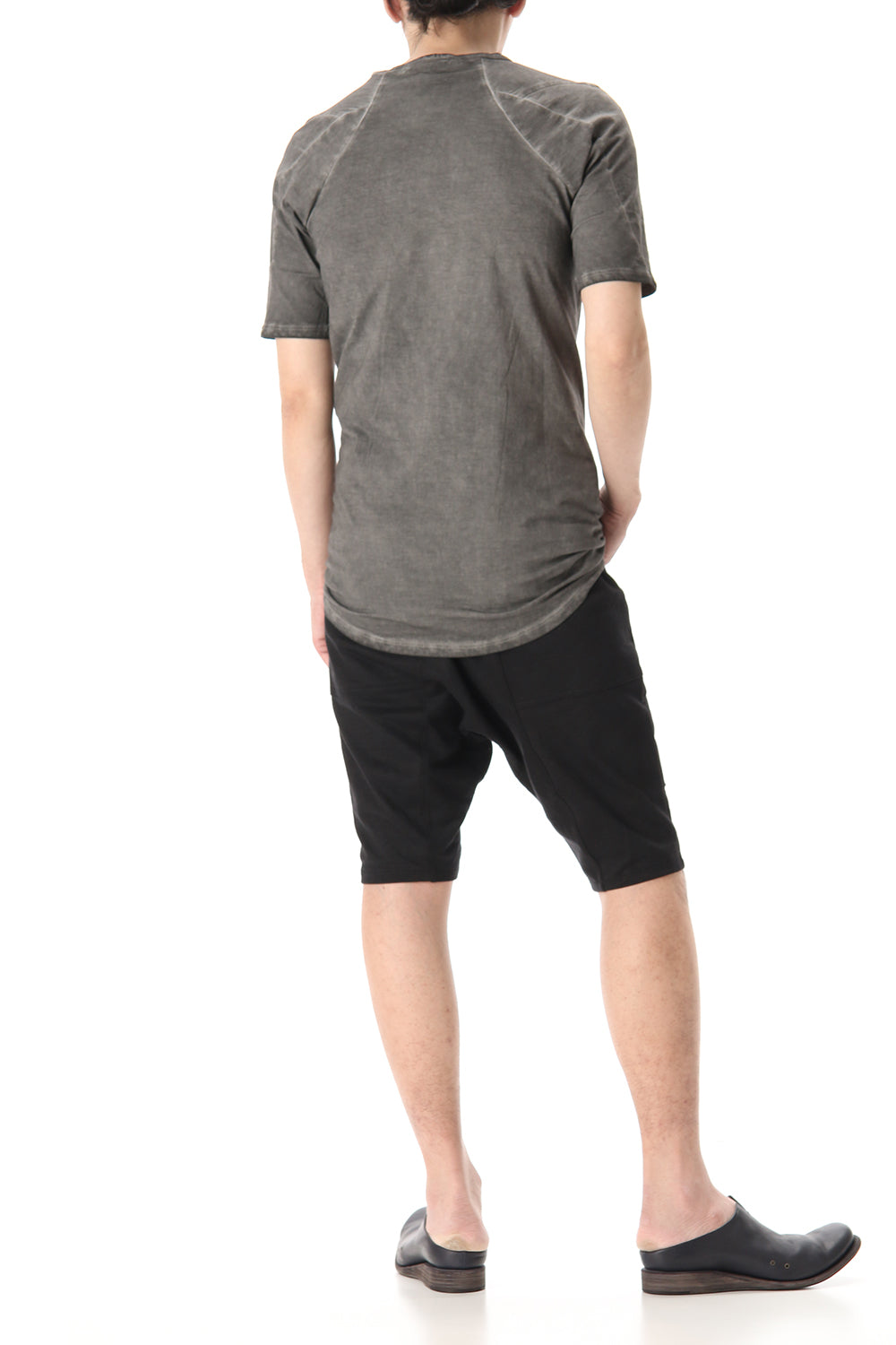 Over Cold Dye Half Sleeve T-Shirt