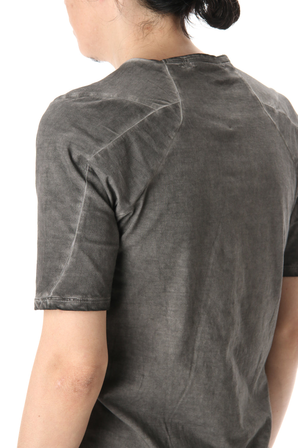 Over Cold Dye Half Sleeve T-Shirt