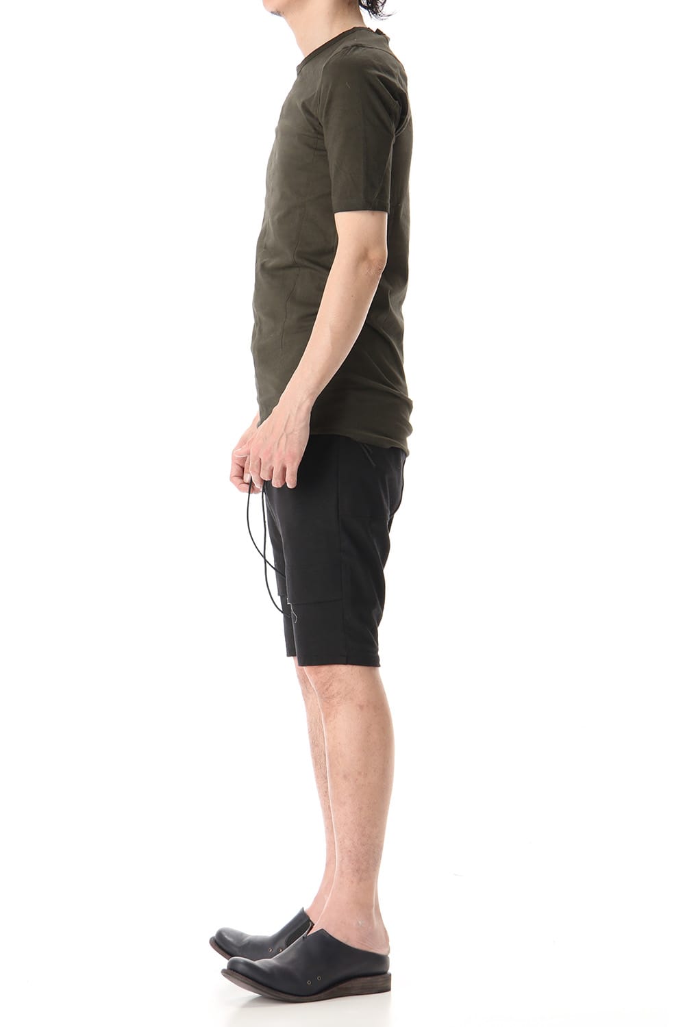 Over Cold Dye Half Sleeve T-Shirt