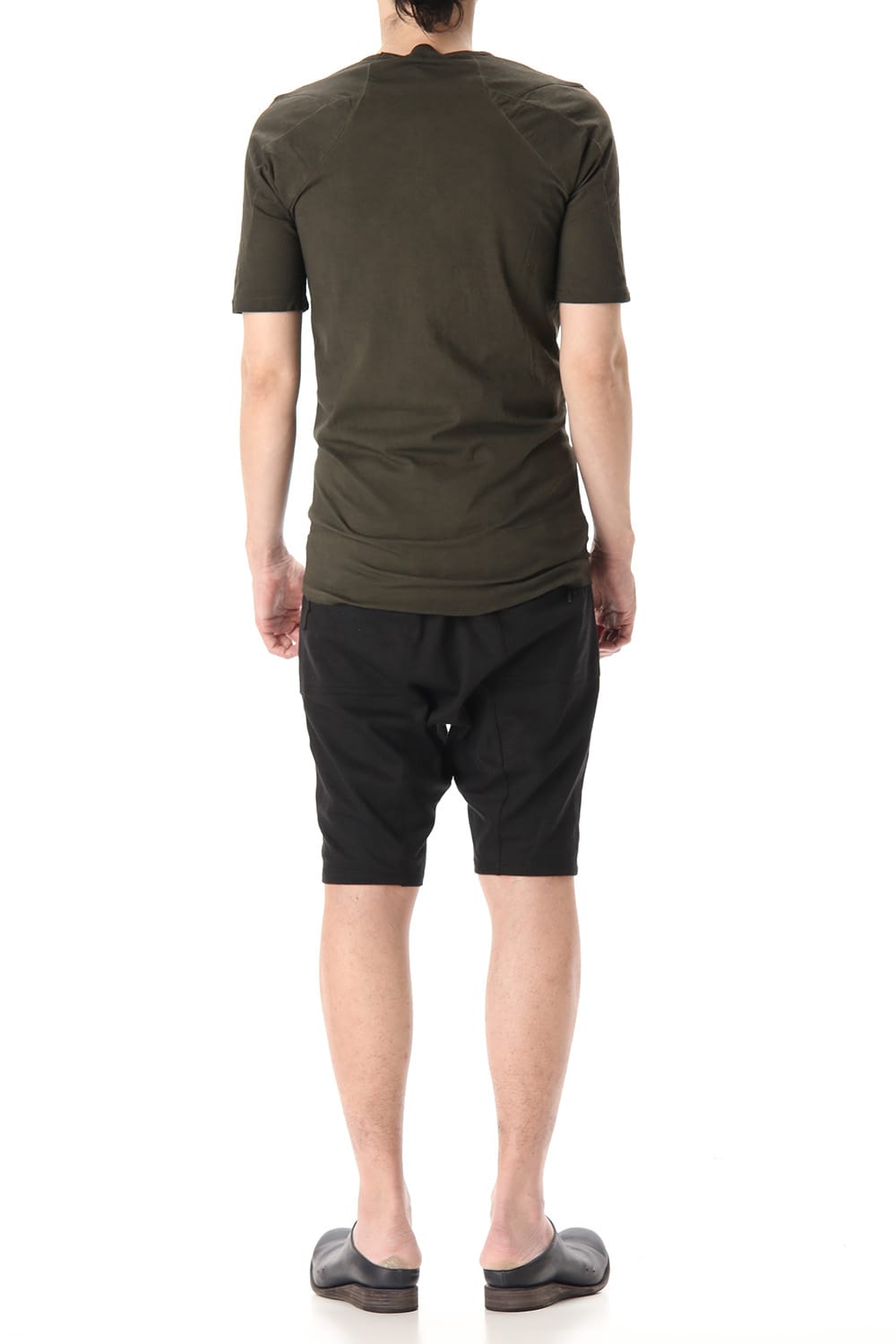 Over Cold Dye Half Sleeve T-Shirt