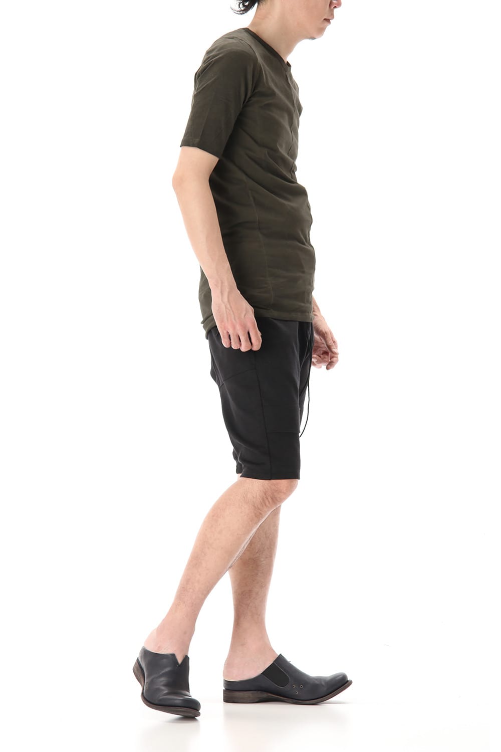 Over Cold Dye Half Sleeve T-Shirt