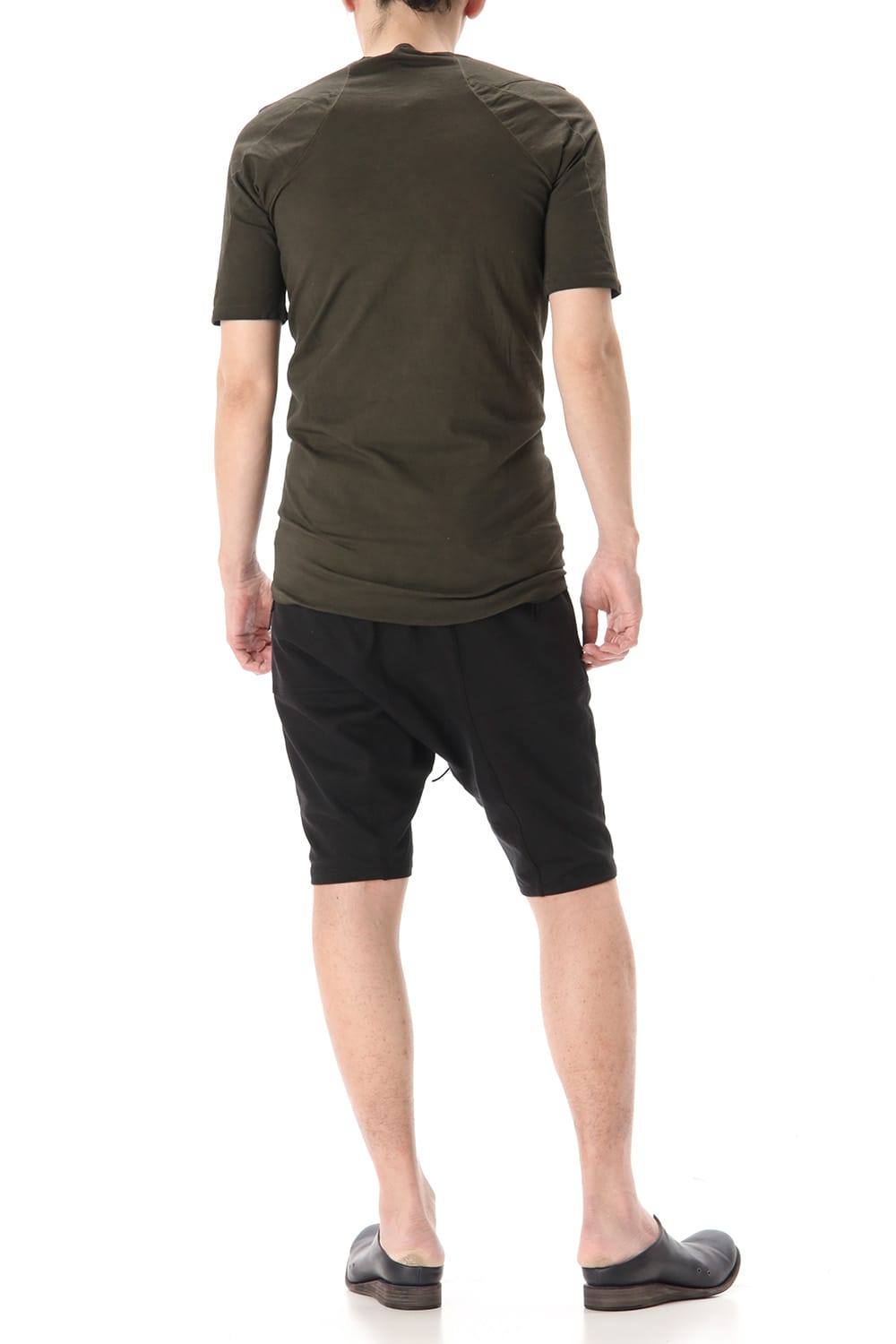 Over Cold Dye Half Sleeve T-Shirt